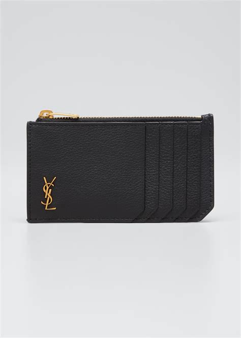 zip wallet ysl|ysl monogram wallet price.